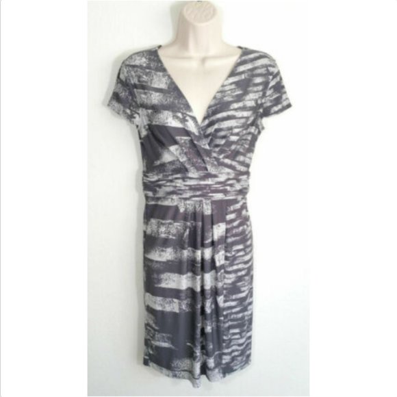 BCBG Max Azria A-line Dress Cap Sleeve 1605E1M - Picture 1 of 8